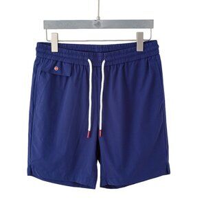 Kiton Dark Blue Casual Shorts
